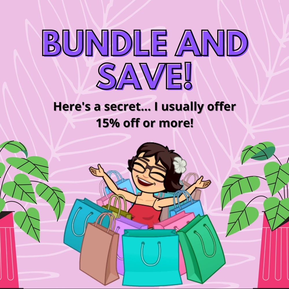 Don’t forget to bundle and save !